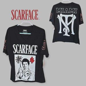 Licensed Scarface Al Pacino Tony Montana T Shirt Short Sleeve Mens Medium NEW
